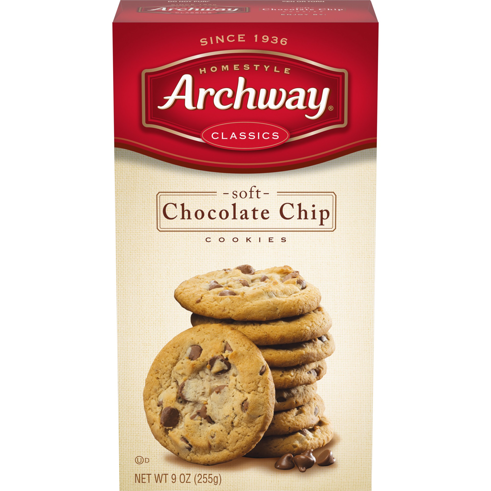 slide 1 of 5, Archway Cookies Cookies, Soft Chocolate Chip, 9 Oz, 6 oz