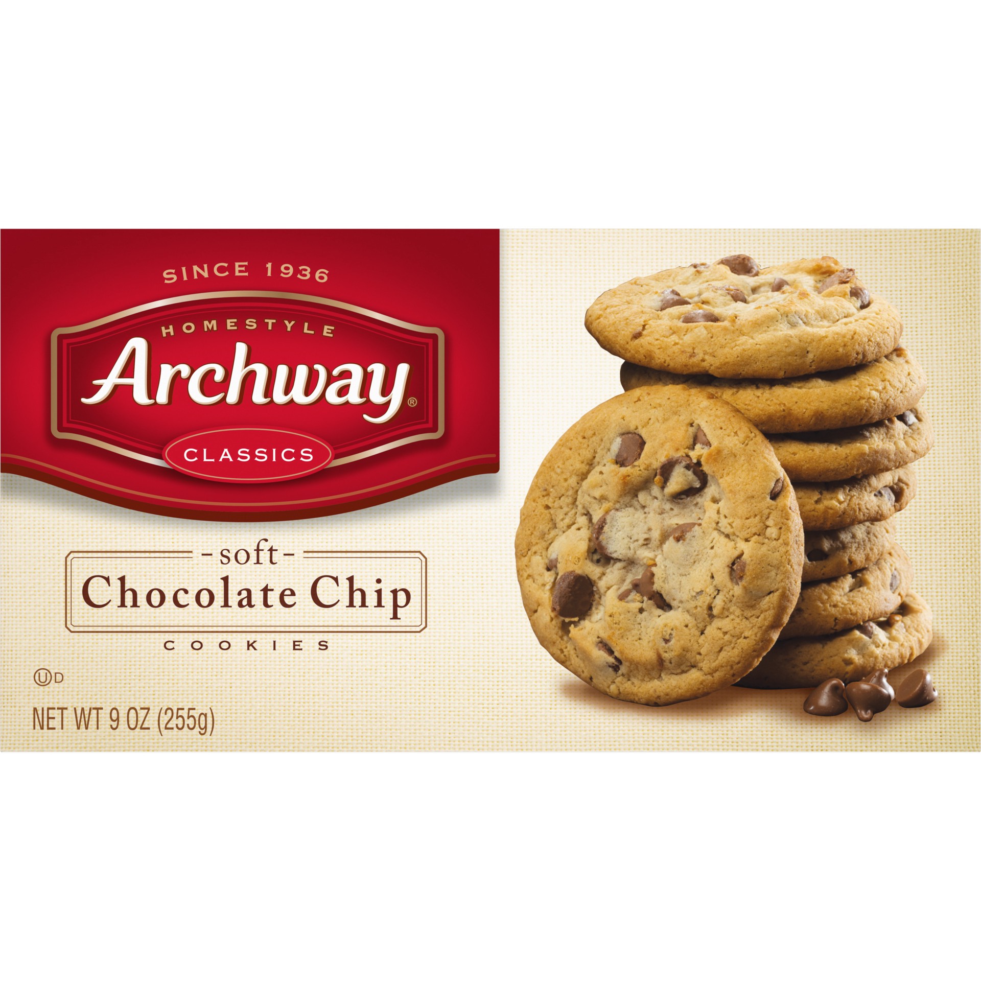 slide 4 of 5, Archway Cookies Cookies, Soft Chocolate Chip, 9 Oz, 6 oz