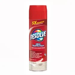 Resolve Heavy Traffic Foam Carpet Cleaner 22 oz