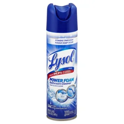 Lysol Power Foam Bathroom Cleaner 24 oz