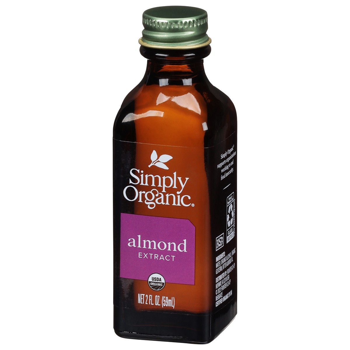 slide 2 of 9, Simply Organic Almond Extract 2 fl oz, 2 oz