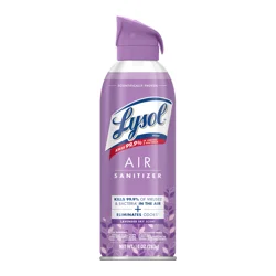 Lysol Air Sanitizing Spray Air Freshener Lavender Sky - 10 oz