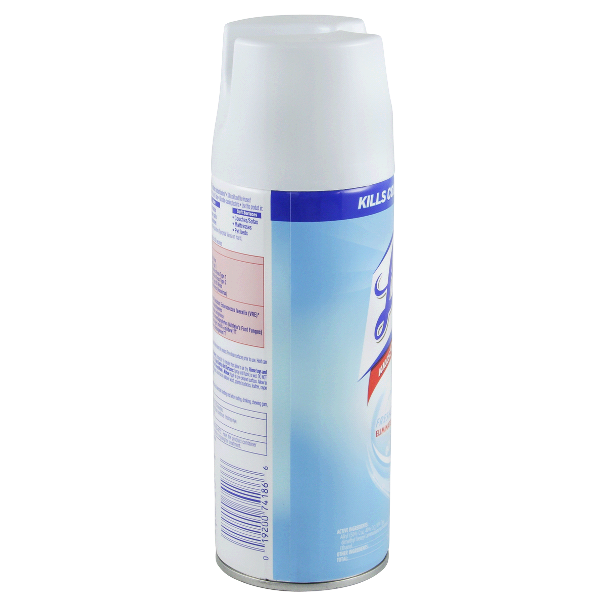 slide 2 of 10, Lysol Crisp Linen Scented Disinfectant Spray, 12.5 oz
