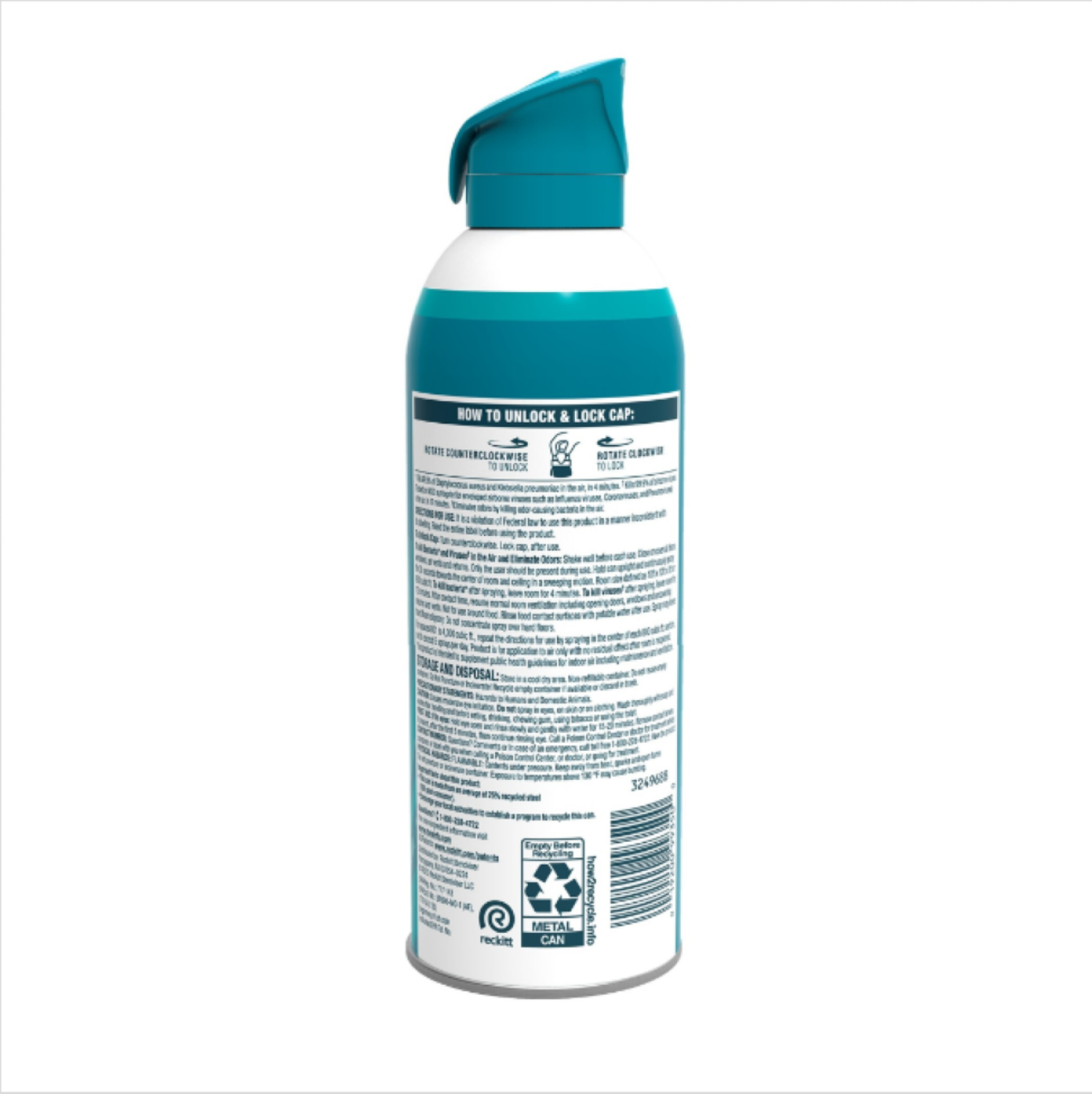 slide 2 of 3, Lysol Simple Fresh Scent Air Sanitizer 10 oz, 10 oz