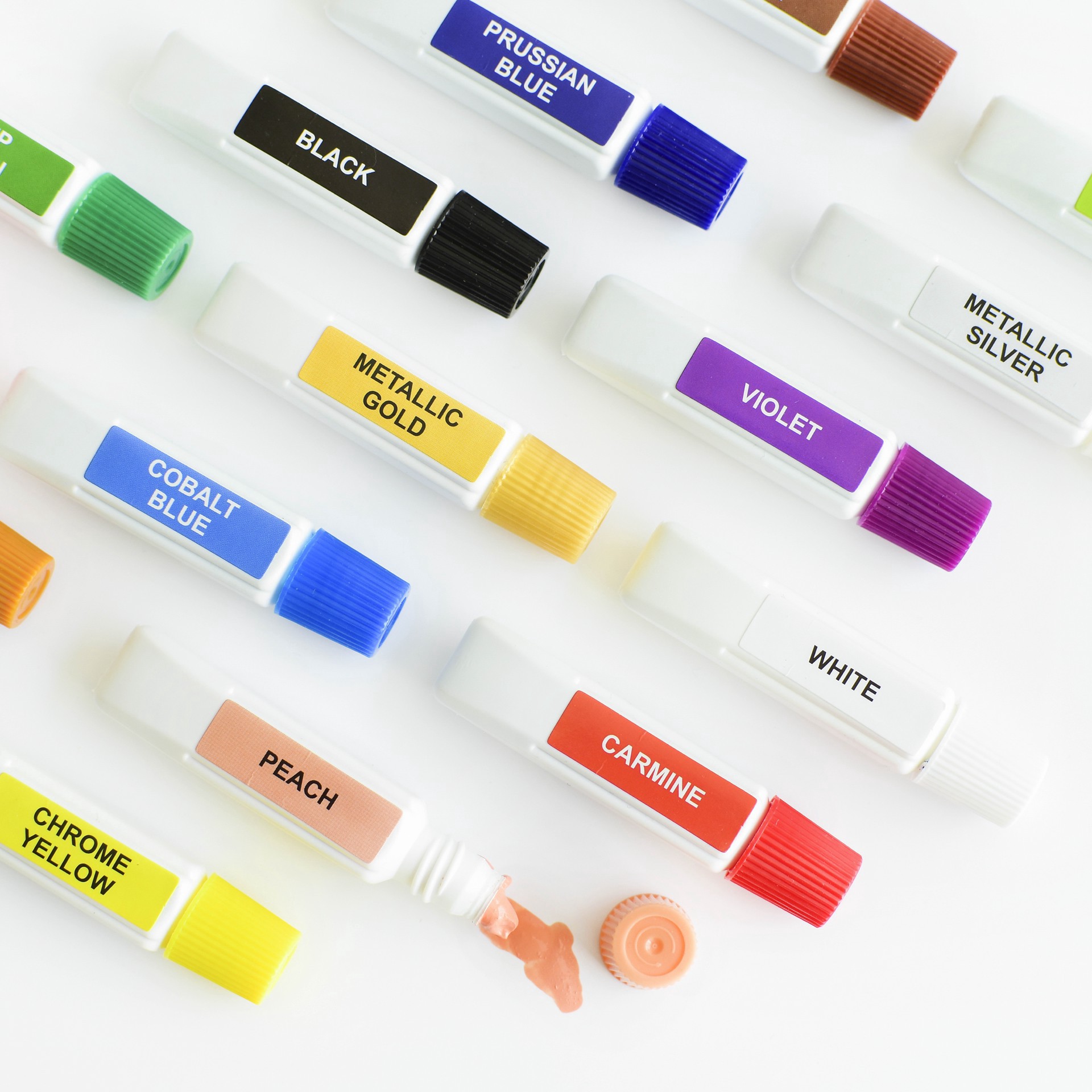 slide 2 of 6, Niji Premium Watercolor Set, 6 ml