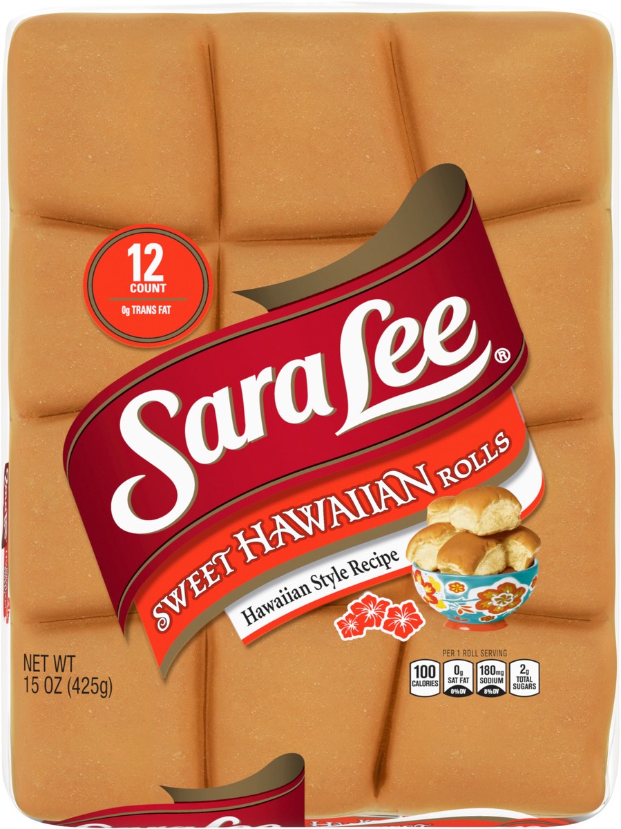 slide 4 of 9, Sara Lee Sweet Hawaiian Rolls, 12 ct; 15 oz