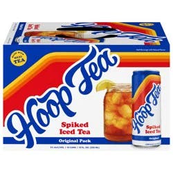 Hoop Tea Original Pack Spiked Iced Tea - 12 Pack 12 fl oz Cans