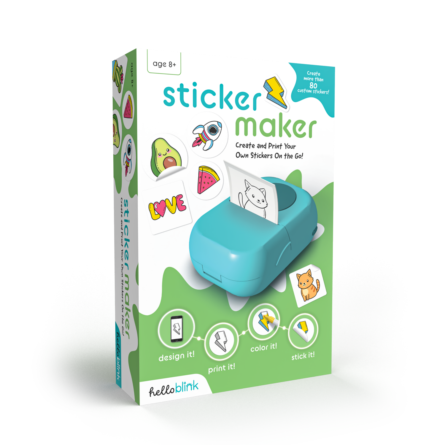 slide 3 of 3, Ceaco Sticker Maker Battery Craft Cutting Machine, 1 ct