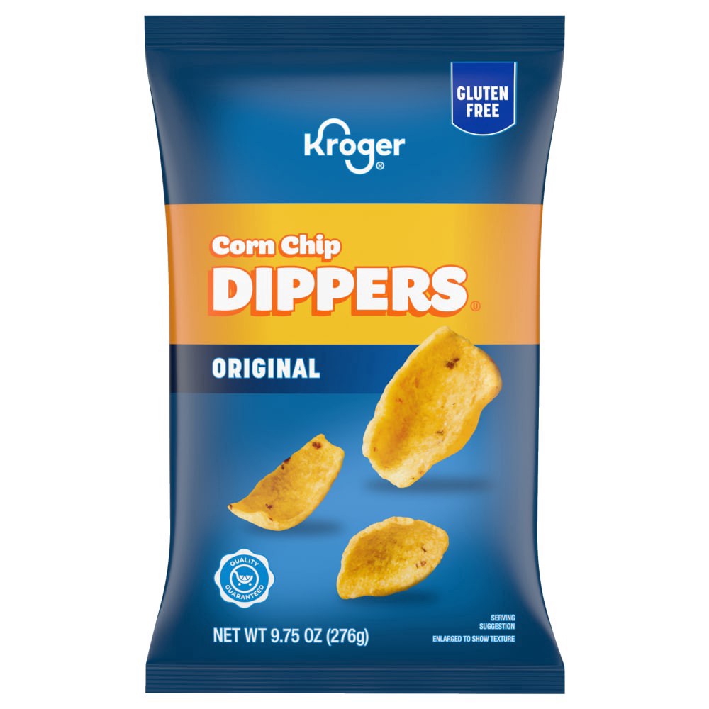 slide 1 of 4, Kroger Cupz Corn Chips, 9.75 oz