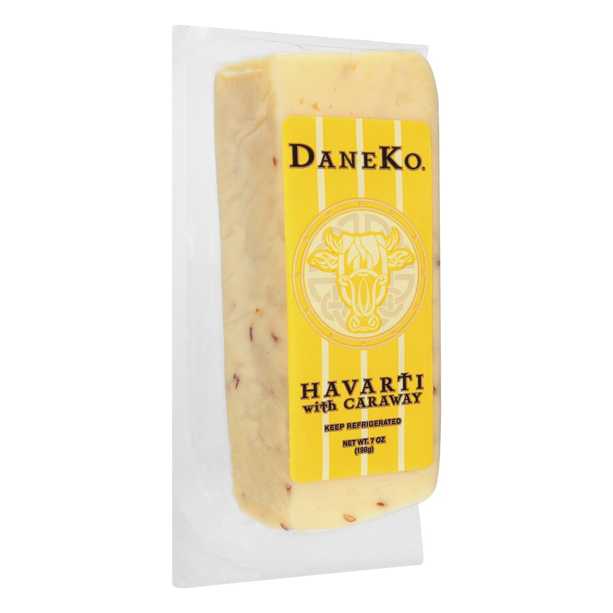 slide 1 of 1, DaneKo Caraway Havarti Cheese, 7 oz