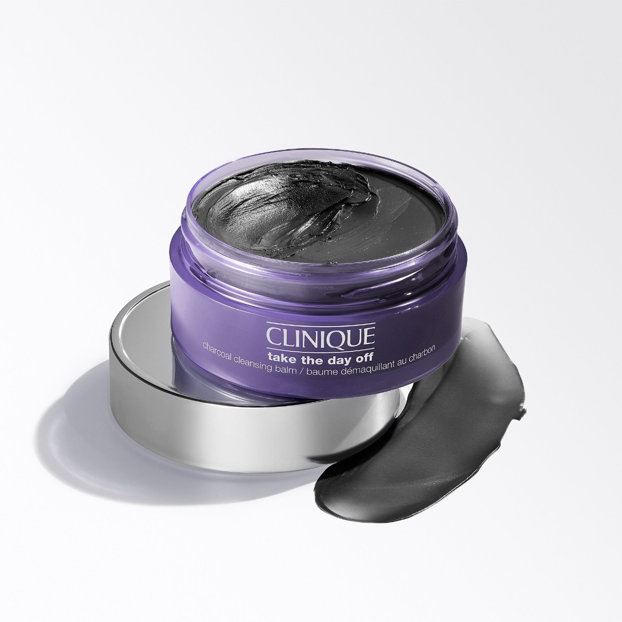 slide 4 of 9, CLINIQUE Take The Day Off Charcoal Cleansing Balm Makeup Remover 4.2 oz / 125 mL, 