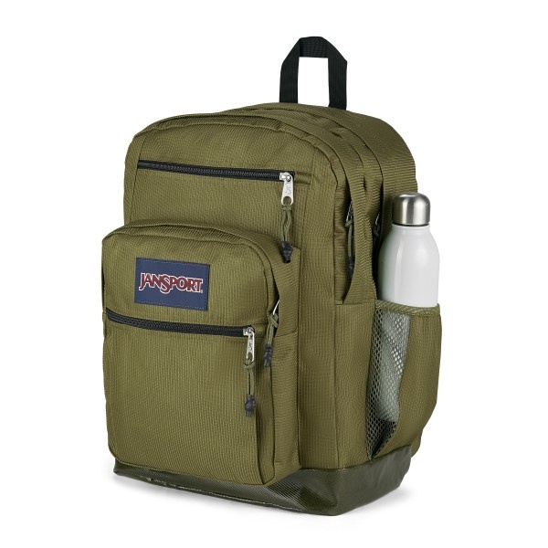 slide 3 of 4, Jansport Cool Student Remix Backpack With 15'' Laptop Pocket, Army Green, 1 ct
