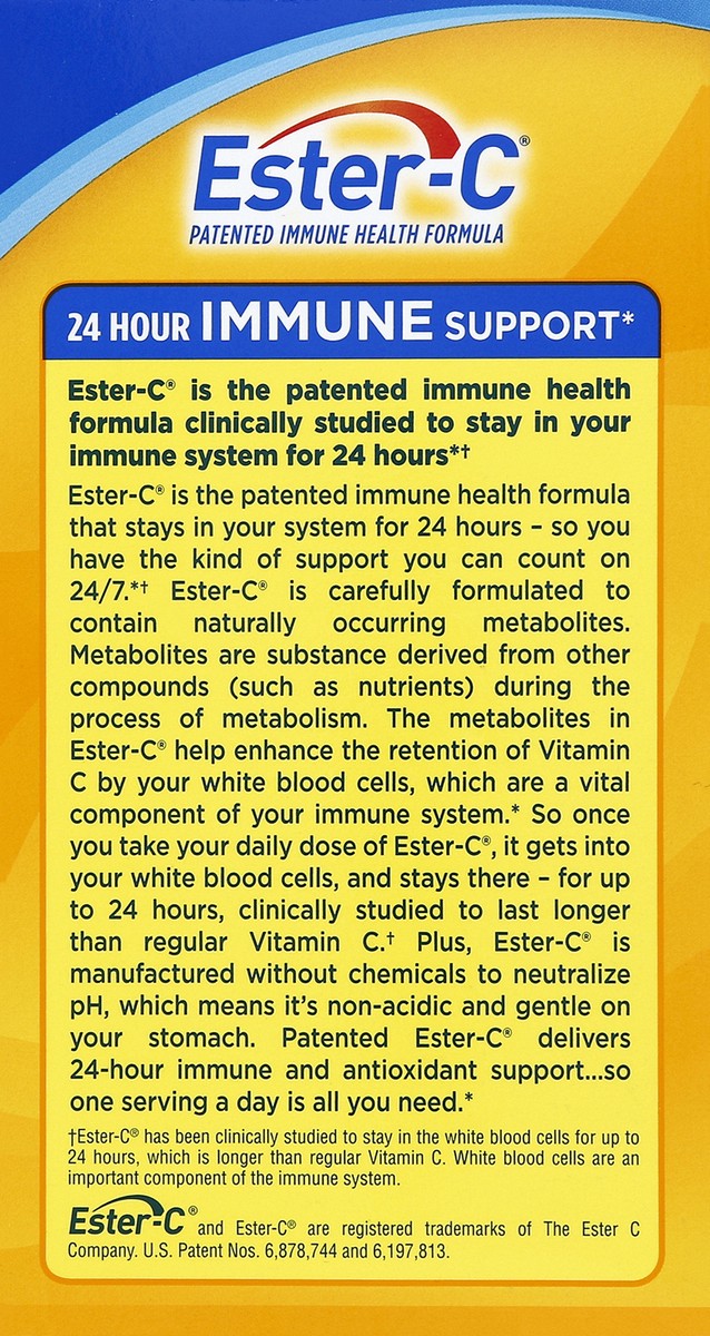 slide 2 of 4, Ester-C Immune Support 120 ea, 120 ct