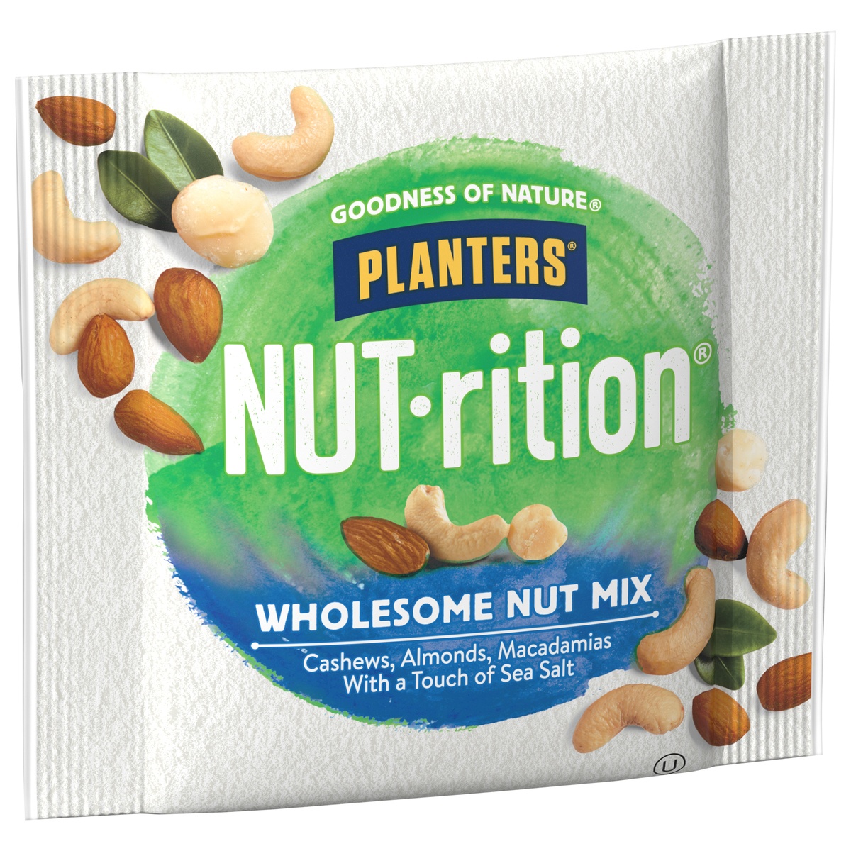 slide 2 of 10, Nut-rition Wholesome Nut Mix 1 ea, 7.5 oz