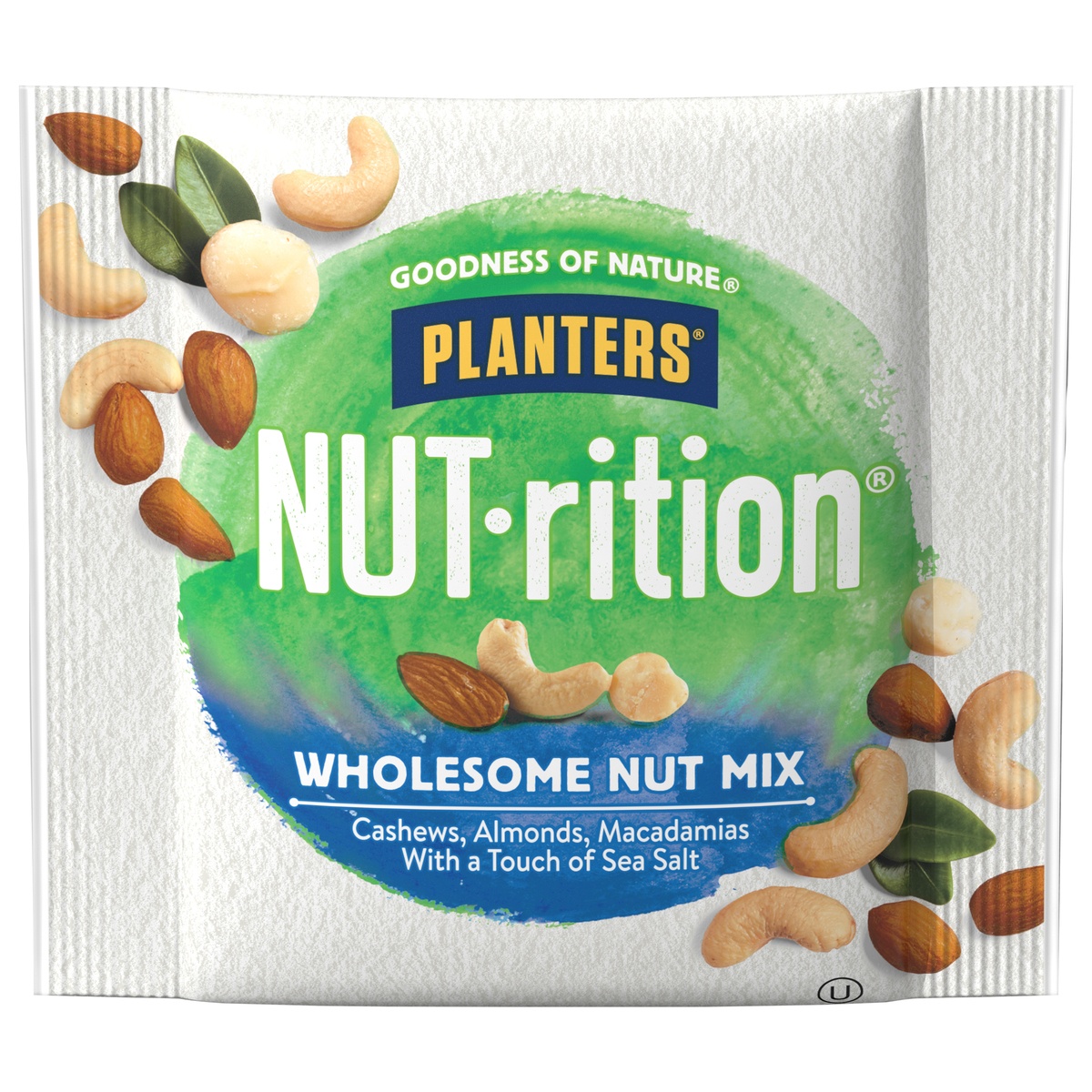 slide 1 of 10, Nut-rition Wholesome Nut Mix 1 ea, 7.5 oz