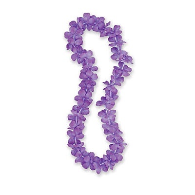 slide 1 of 1, Unique Industries Purple Flower Lei, 1 ct