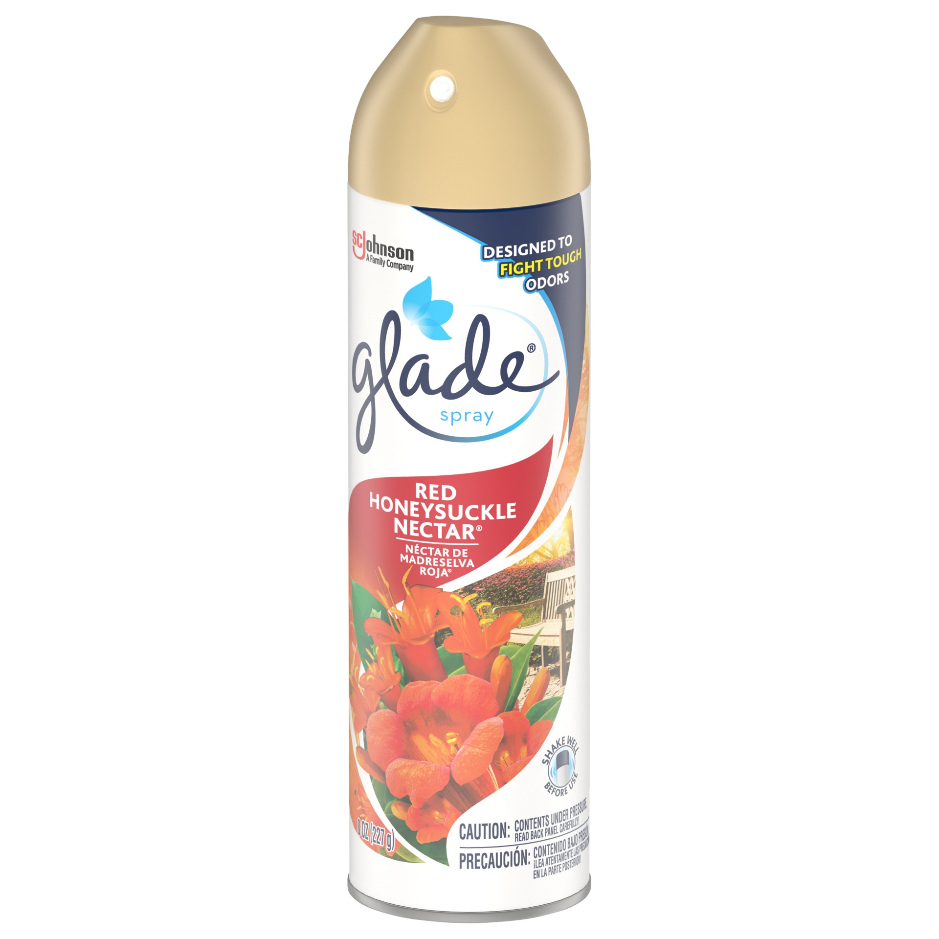 slide 6 of 6, Glade Honeysuckle Aerosol, 8 oz