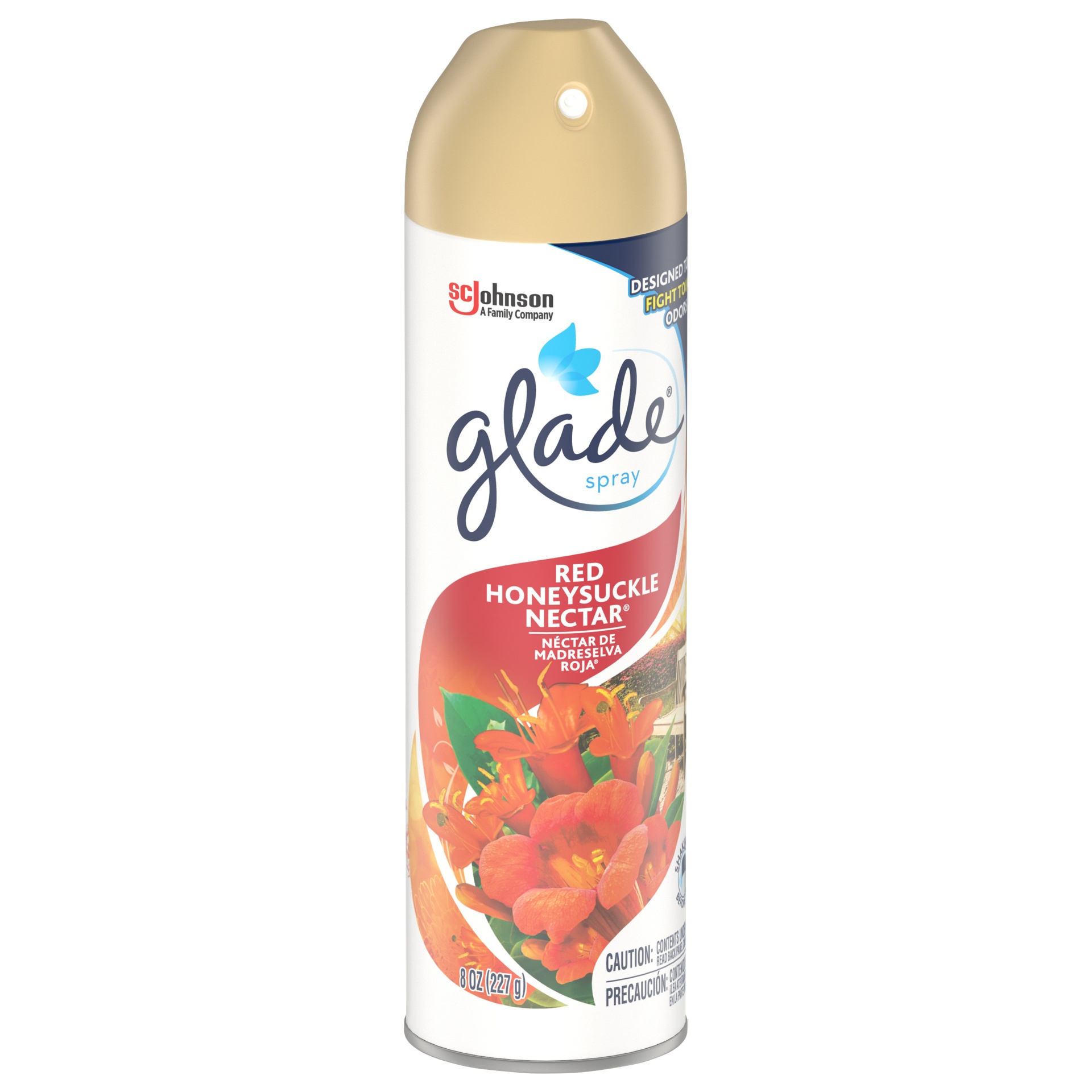 slide 4 of 6, Glade Honeysuckle Aerosol, 8 oz