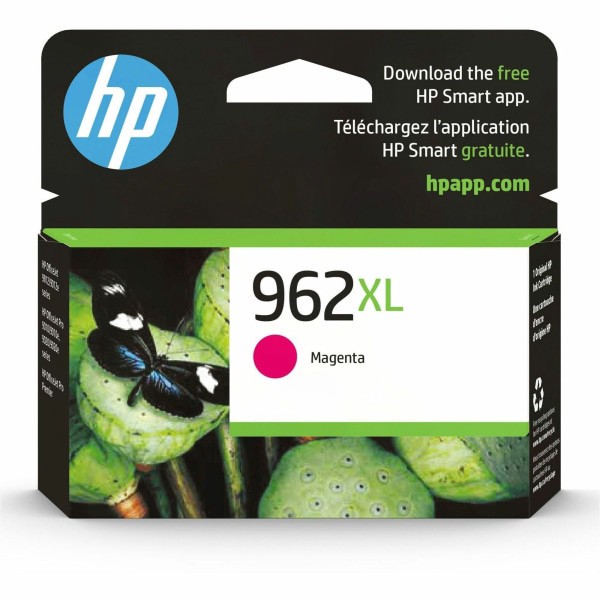 slide 8 of 8, HP 962Xl High Yield Original Ink Cartridge, Magenta (3Ja01An), 1 ct