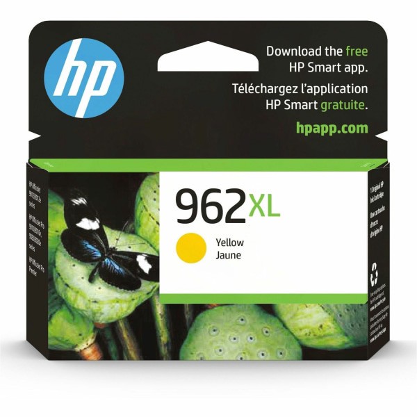 slide 5 of 8, HP 962Xl High Yield Original Ink Cartridge, Yellow (3Ja02An), 1 ct