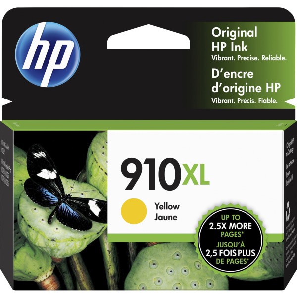 slide 9 of 10, HP 910Xl High-Yield Yellow Ink Cartridge, 1 ct