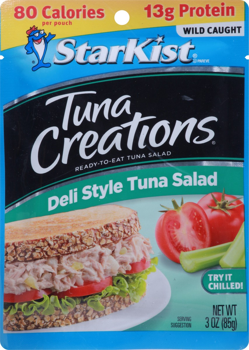 slide 3 of 8, StarKist Tuna Creations Wild Caught Deli Style Tuna Salad 3 oz, 3 oz
