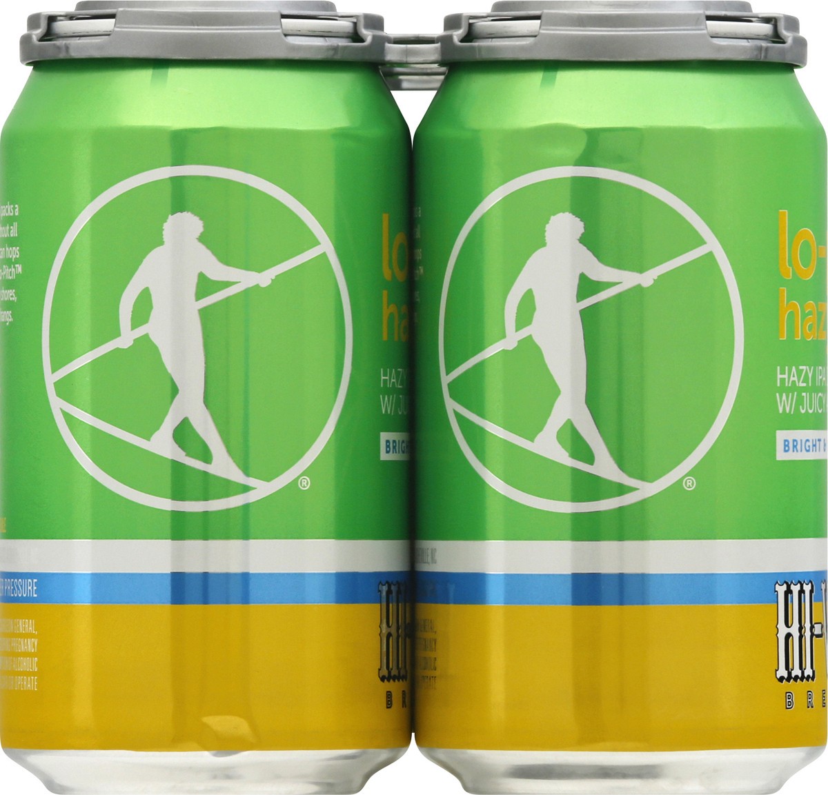 slide 3 of 9, Hi Wire Brewing Lo-Pitch Hazy IPA Bright & Citrusy Beer 6 ea, 6 ct