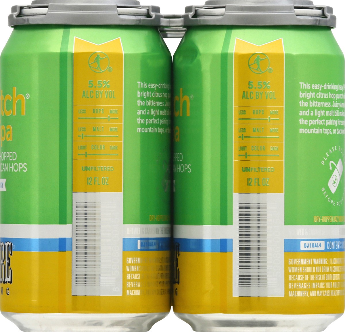slide 7 of 9, Hi Wire Brewing Lo-Pitch Hazy IPA Bright & Citrusy Beer 6 ea, 6 ct