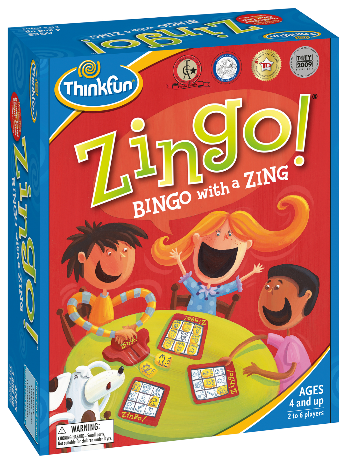 slide 2 of 4, ThinkFun Zingo! Family & Kids Board Game, 1 ct