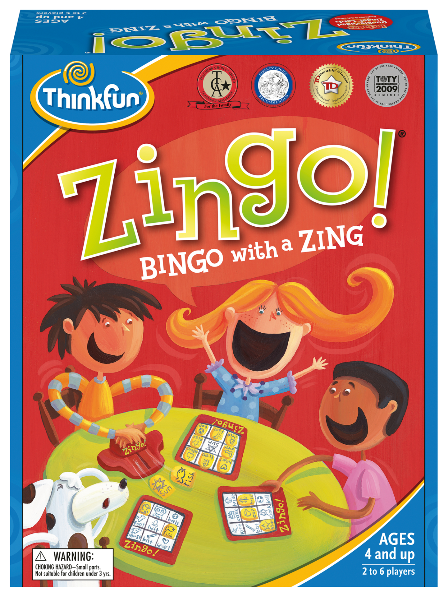 slide 4 of 4, ThinkFun Zingo! Family & Kids Board Game, 1 ct