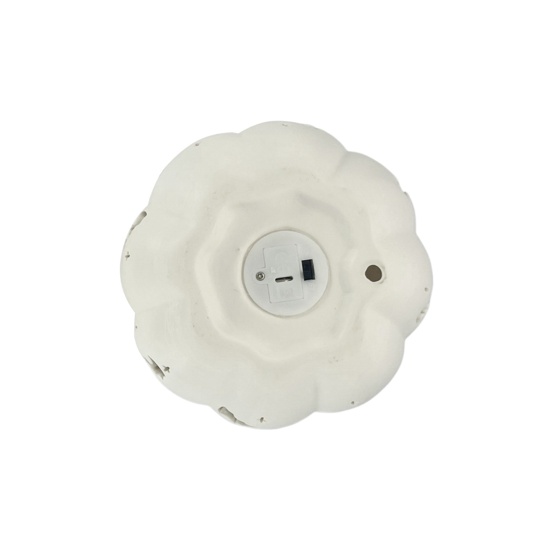 slide 5 of 8, 6.75" Diy Ceramic Led Pumpkin & Bat Decor By Make Market, 6 in x 5.5 in x 6.8 in