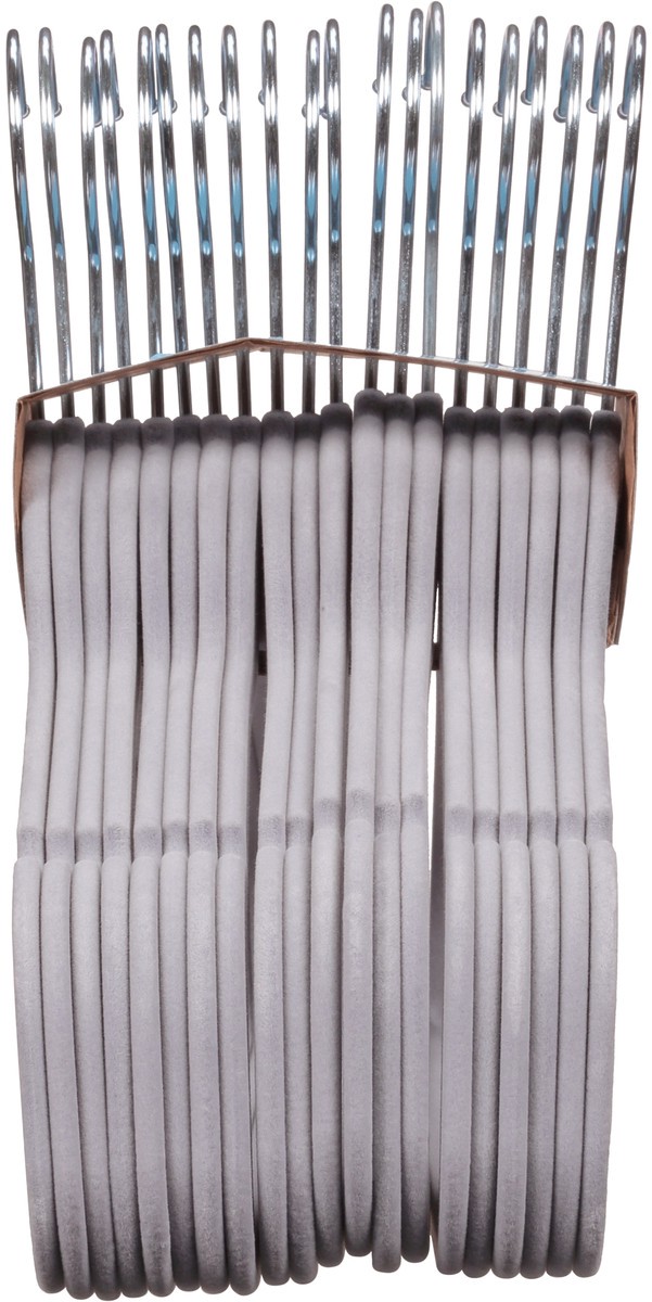 slide 9 of 9, Whitmor Spacemaker Suit Hangers S/20-Alloy, 20 ct