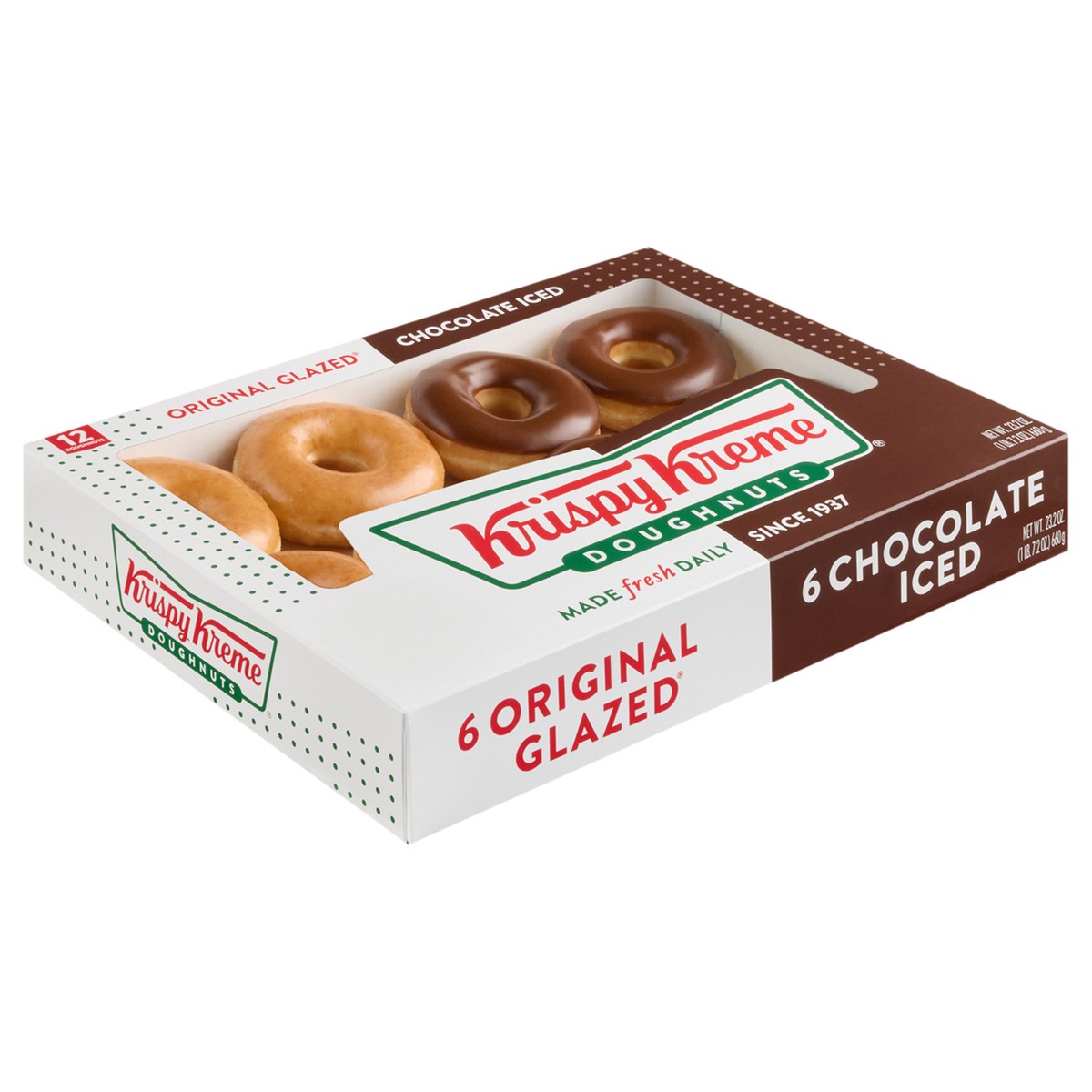 slide 7 of 7, Krispy Kreme 12-Count Doughnut Duo, 12 ct