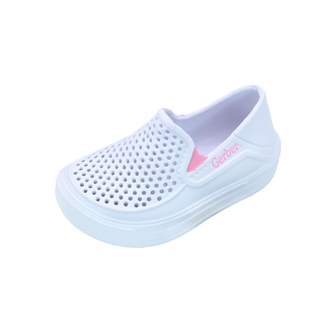 slide 1 of 2, Gerber Slip-On Sneaker - White, Size 5