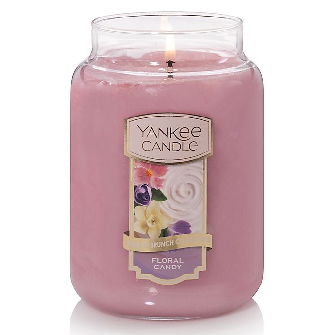 slide 2 of 2, Yankee Candle Housewarmer Floral Candy Large Classic Jar Candle, 1 ct