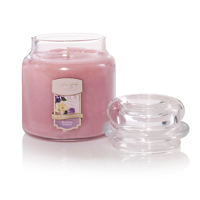 slide 2 of 2, Yankee Candle Housewarmer Floral Candy Medium Classic Jar Candle, 1 ct