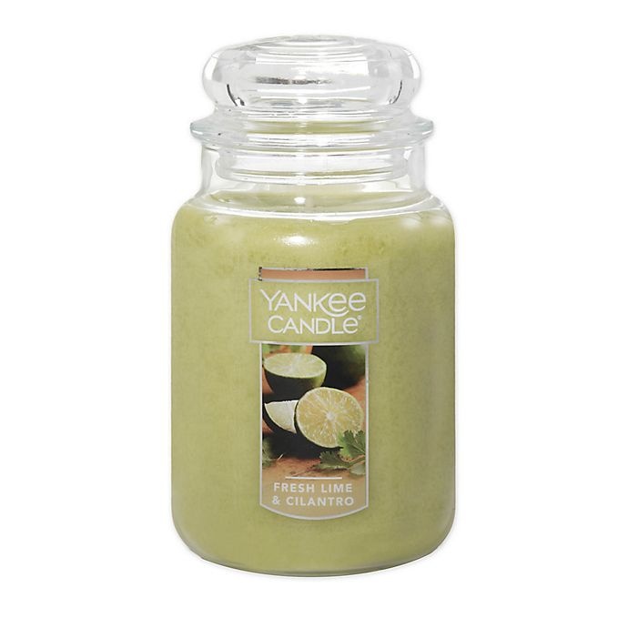 slide 1 of 1, Yankee Candle Fresh Lime Cilantro Large Classic Jar Candle, 1 ct