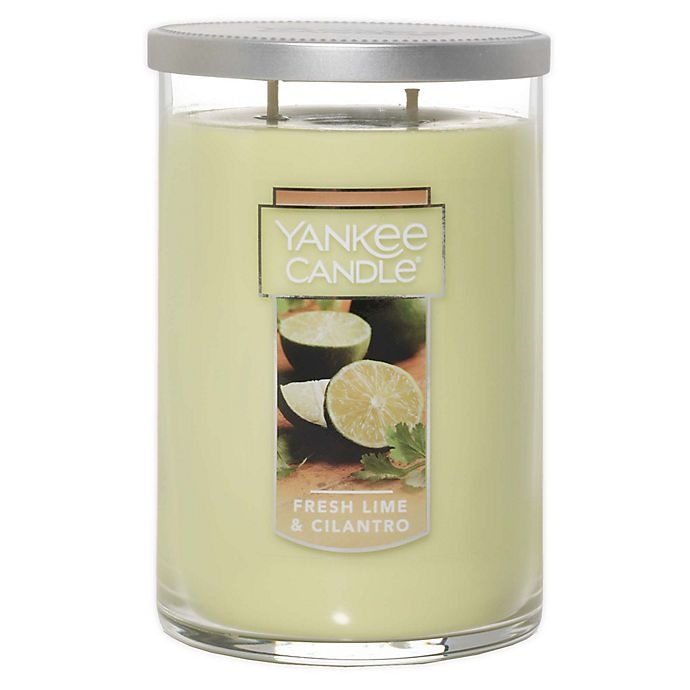 slide 1 of 1, Yankee Candle Fresh Lime Cilantro Large 2-Wick Tumbler Candle, 1 ct