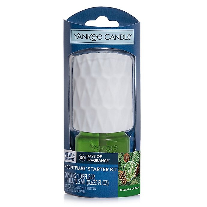 slide 1 of 3, Yankee Candle ScentPlug Diffuser with Balsam & Cedar Fragrance Refill, 1 ct