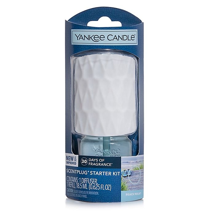 slide 1 of 3, Yankee Candle ScentPlug Diffuser with Beach Walk Refill, 1 ct
