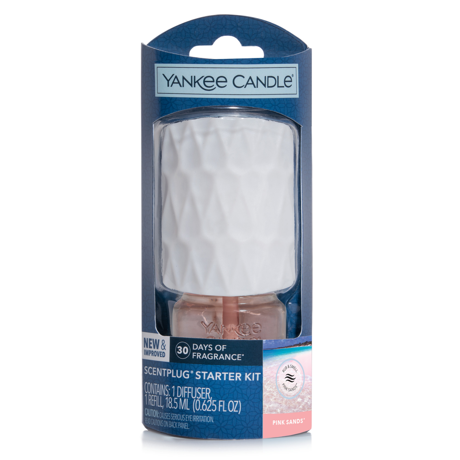 slide 1 of 4, Yankee Candle ScentPlug Pink Sands Starter Kit 1 ea, 1 ct