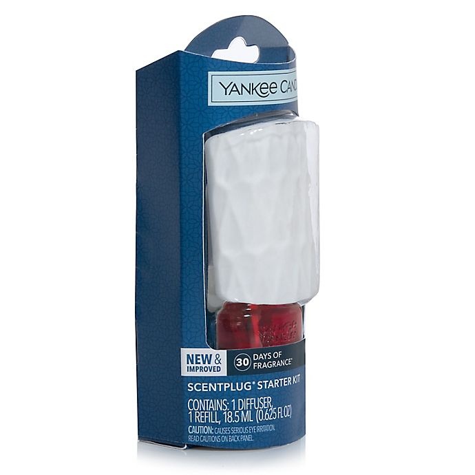 slide 3 of 3, Yankee Candle ScentPlug Diffuser with Red Apple Wreath Fragrance Refill, 1 ct