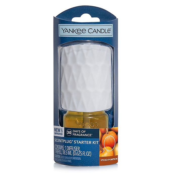 slide 1 of 3, Yankee Candle ScentPlug Spiced Pumpkin Base with Refill, 1 ct