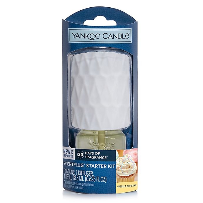 slide 1 of 3, Yankee Candle ScentPlug Diffuser with Vanilla Cupcake Refill, 1 ct