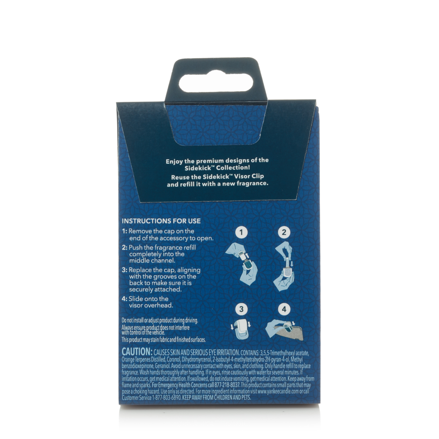 slide 2 of 3, Yankee Candle Sidekick Visor Clip Midsummer's Night Fragrance Kit 1 ea, 1 ct