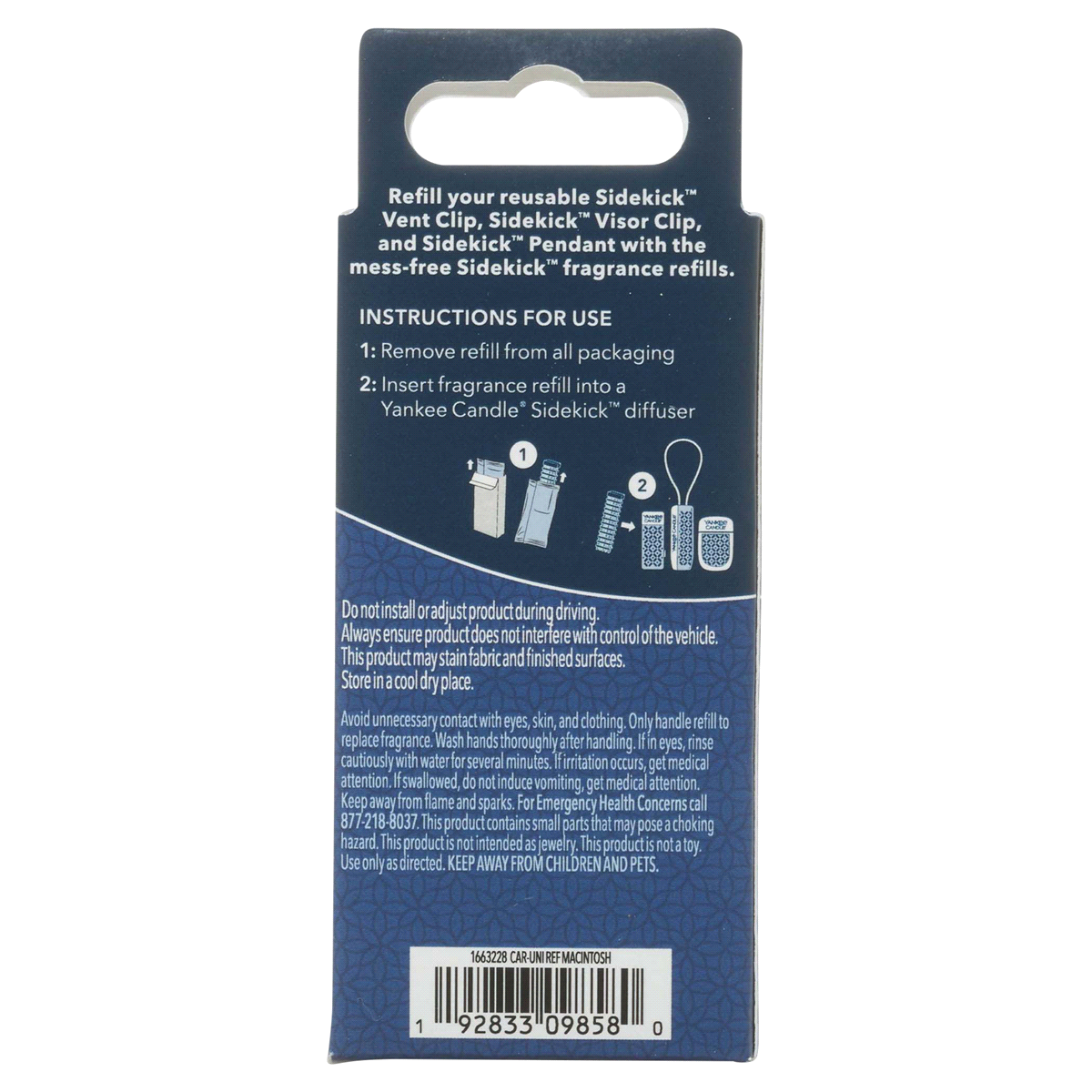 Yankee Candle Sidekick Refill Macintosh 1 ct Shipt