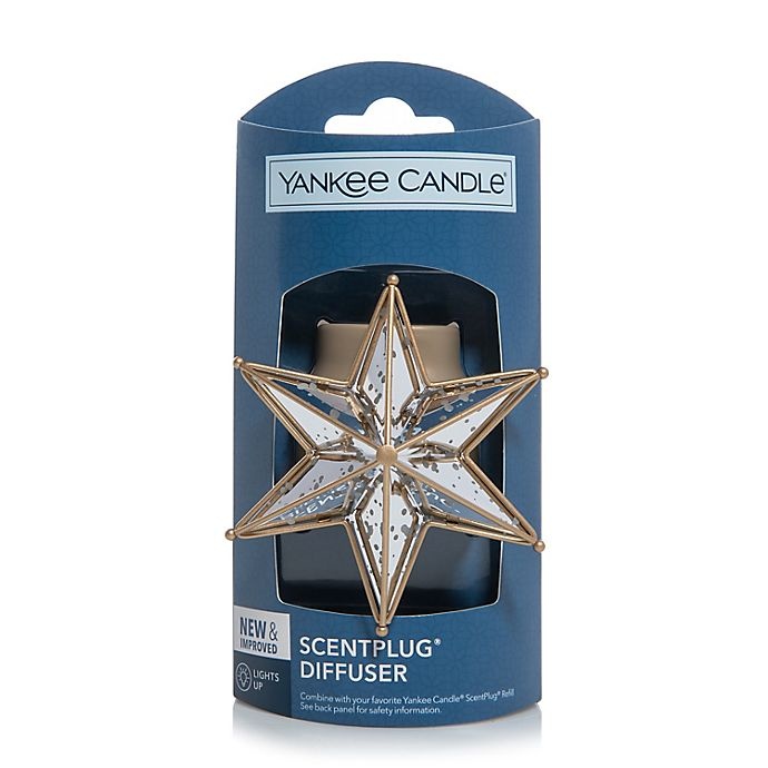 slide 2 of 5, Yankee Candle ScentPlug Dimensional Star Light-Up Fragrance Diffuser, 1 ct