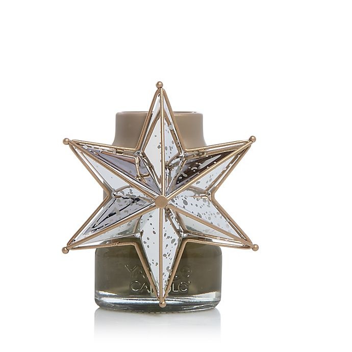slide 1 of 5, Yankee Candle ScentPlug Dimensional Star Light-Up Fragrance Diffuser, 1 ct