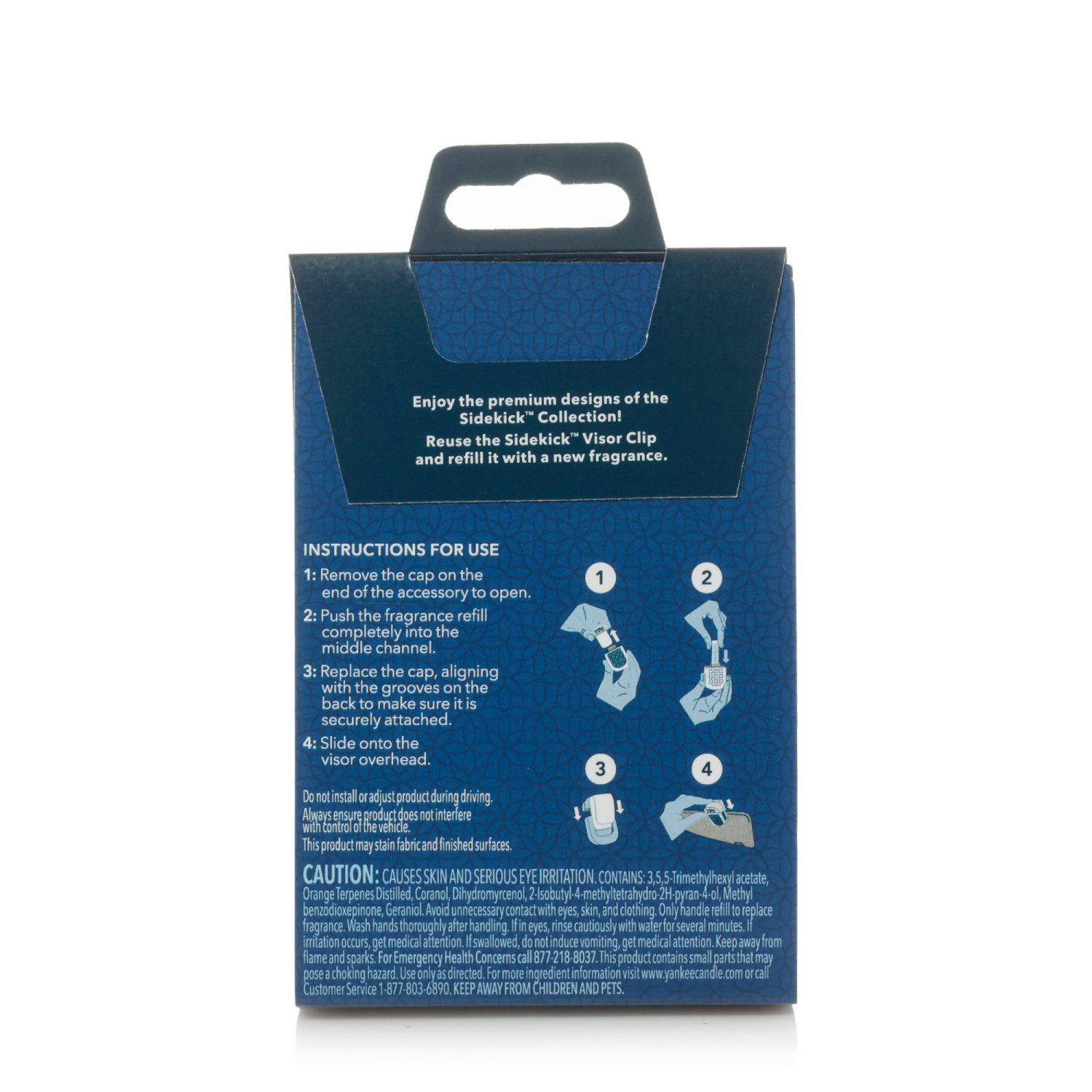 slide 2 of 5, Yankee Candle Sidekick Pink Sands Visor Clip Fragrance Kit 1 ea, 1 ct