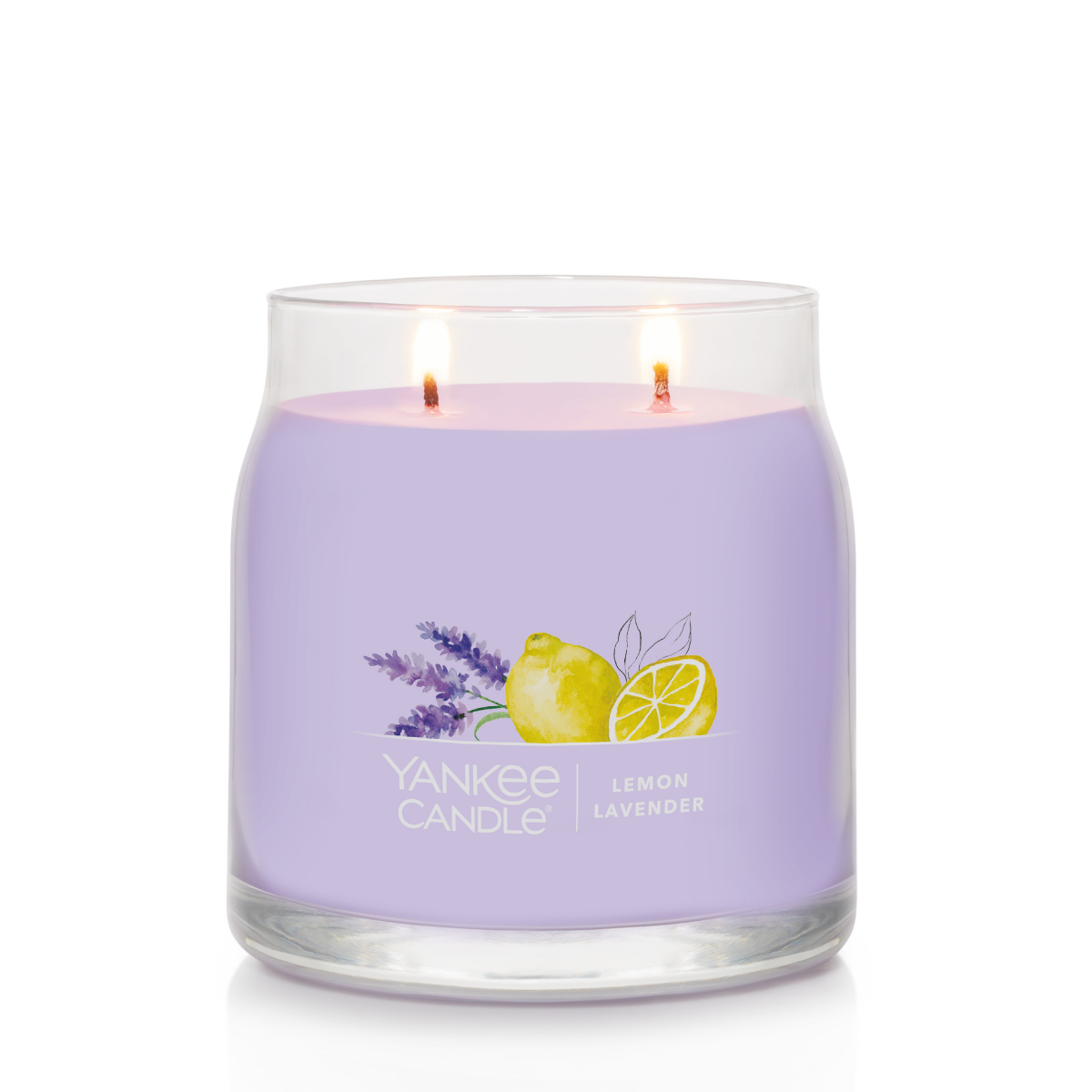 slide 4 of 4, Yankee Candle Signature Collection Medium Jar Lemon Lavender, 13 oz